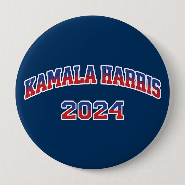 Kamala Harris För president 2024 Knapp (Framsida)