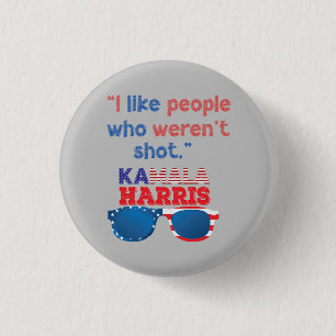 Kamala Harris för president 2024: Lustigt antitrum Knapp