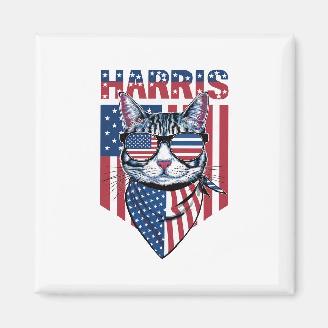 Kamala Harris för president 2024 Magnet (Framsidan)