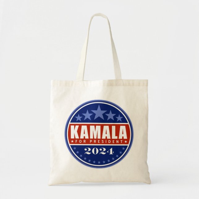 Kamala Harris för president 2024 Tygkasse (Framsidan)