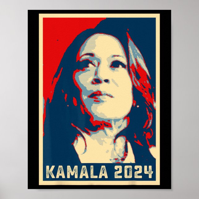 Kamala Harris För president 2024, Vice talman Poster (Framsidan)