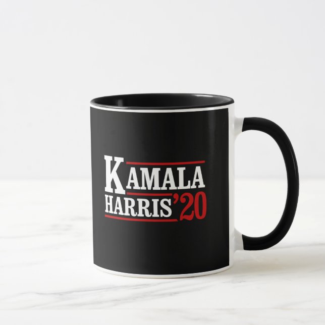 Kamala Harris för president i 2020 - vit - Mugg (Höger)