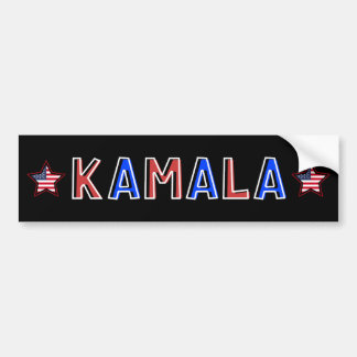 Kamala Harris för president, "Kamala" Design Bildekal