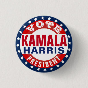 Kamala Harris för president Knapp