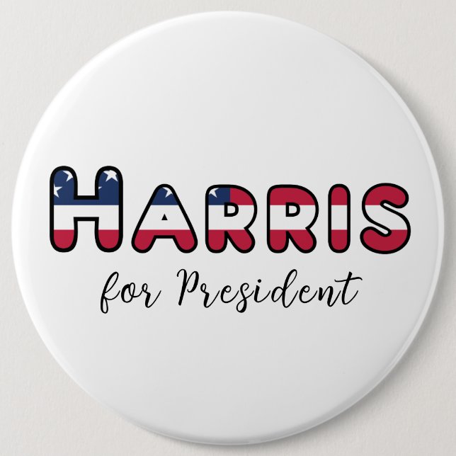 Kamala Harris för president Knapp (Framsida)