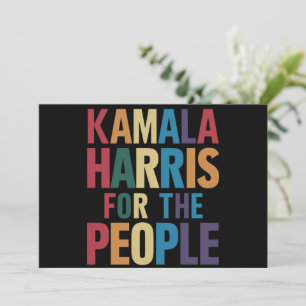 Kamala Harris för president LGBT Gay pride Rainbow Inbjudningar