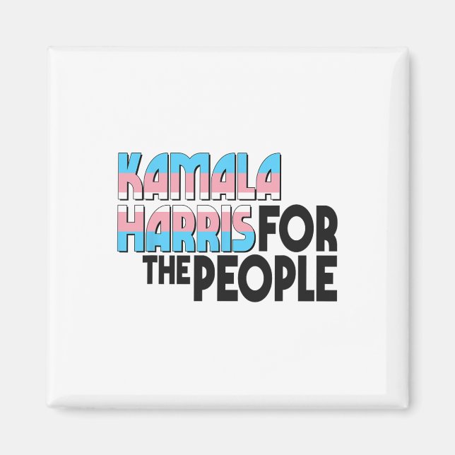 Kamala Harris För President Lgbt Kamala Harris För Magnet (Framsidan)