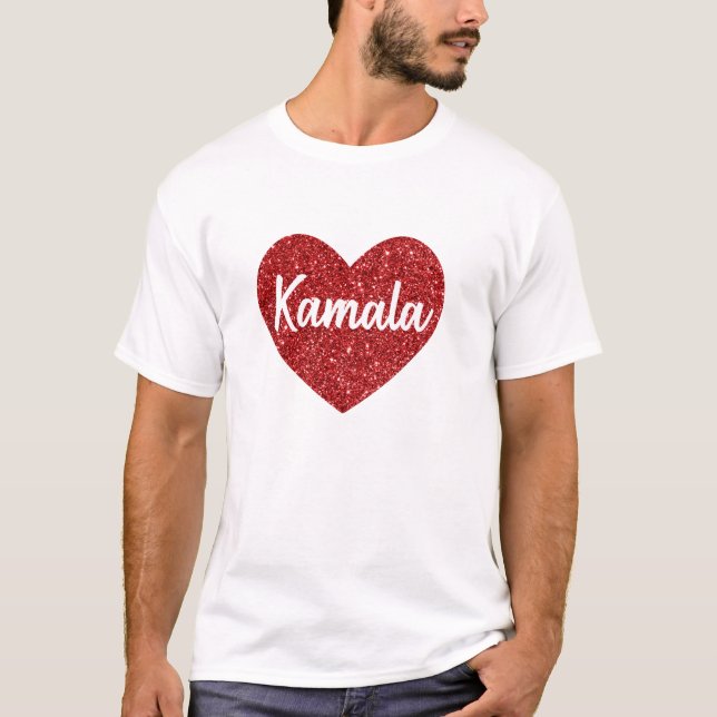 Kamala Harris for President T Shirt (Framsida)