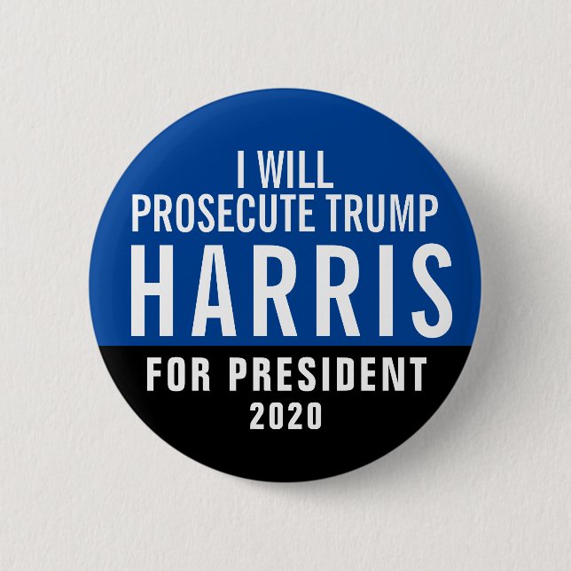 Kamala Harris för presidenten 2020 Knapp (Framsida)