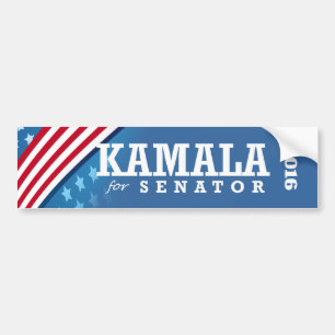 Kamala Harris för Senator Bildekal