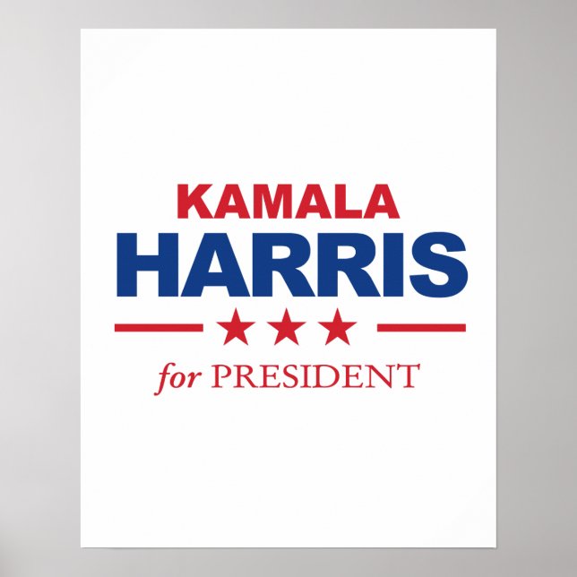 Kamala Harris för talman - Poster (Framsidan)