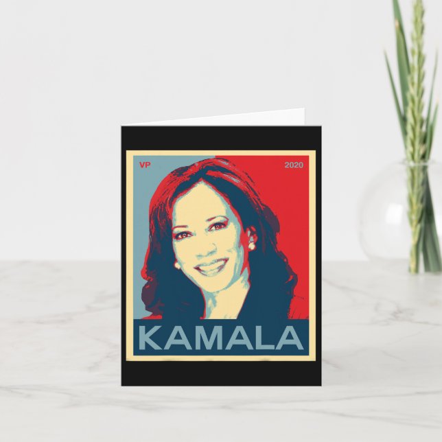 Kamala Harris För Vice President 2020 Kort (Framsida)