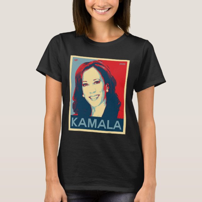 Kamala Harris För Vice President 2020 T Shirt (Framsida)