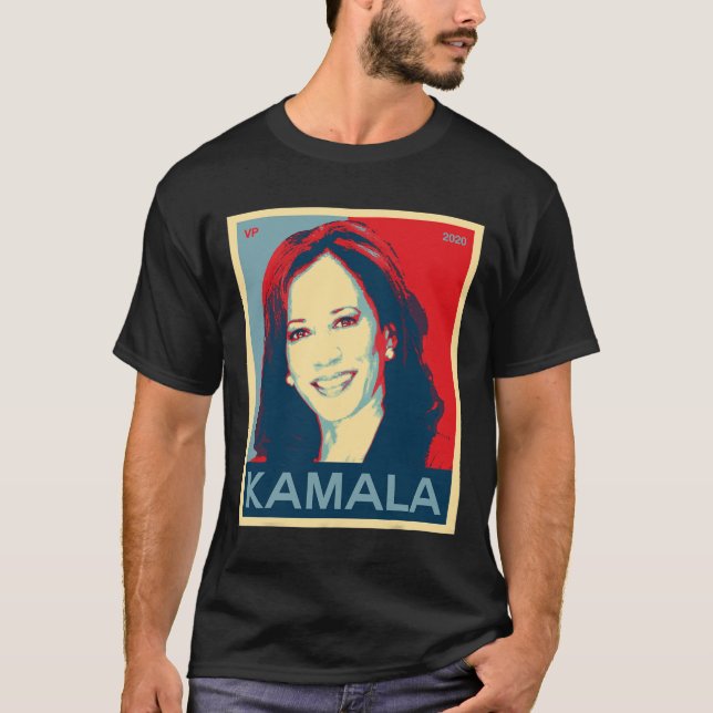 Kamala Harris För Vice President 2020 T Shirt (Framsida)