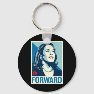 Kamala Harris Forward Nyckelring