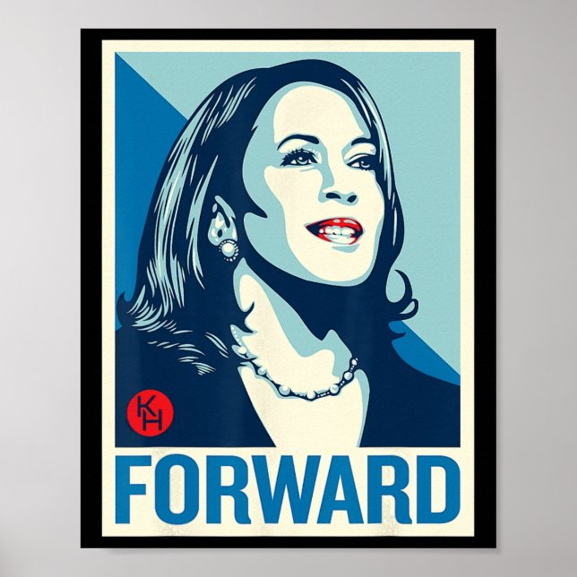 Kamala Harris Forward Poster (Framsidan)