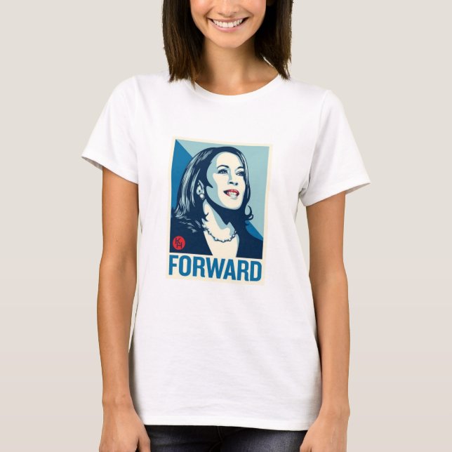 Kamala Harris "Forward" T-Shirt (Framsida)