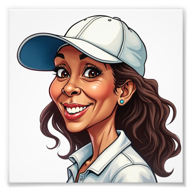 Kamala harris fototryck (Framsidan)