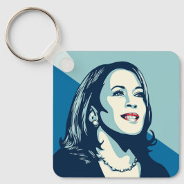 KAMALA HARRIS FRAMÅT NYCKELRING