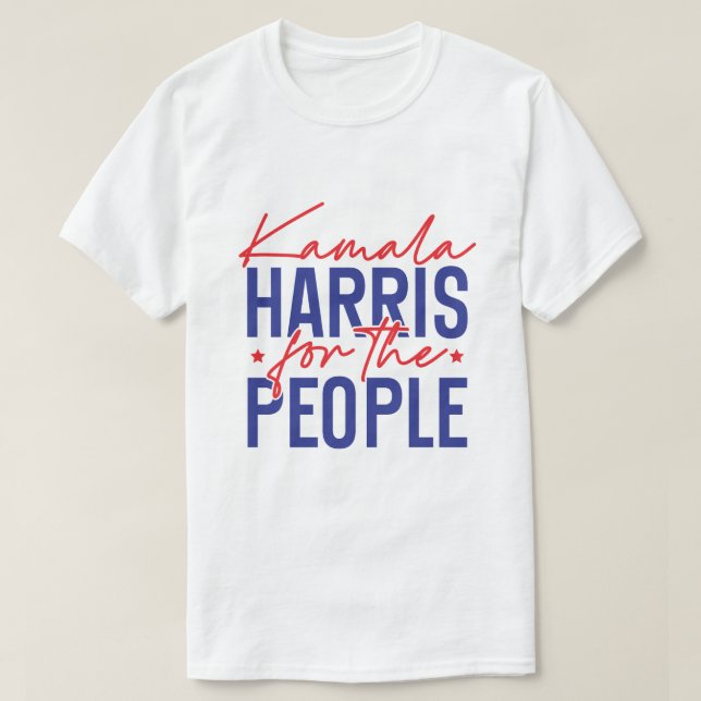 Kamala Harris Fru talman T Shirt (Design framsida)
