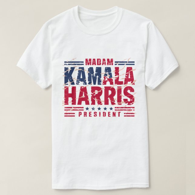 Kamala Harris Fru talman T Shirt (Design framsida)