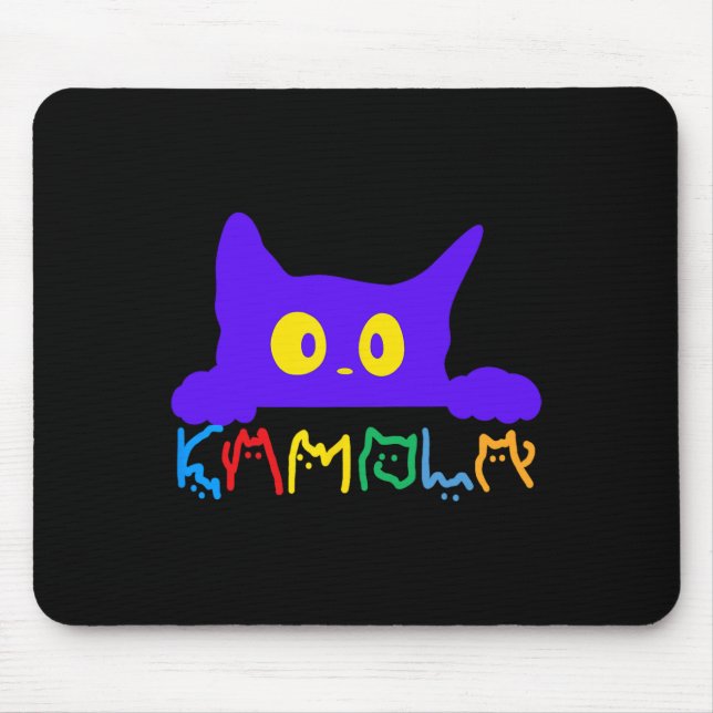 Kamala Harris Funny Cat Lettering Typography Alpha Musmatta (Framsidan)