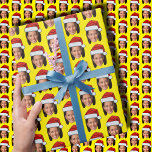 Kamala Harris Gift wrap | President Harris Xsmas Presentpapper<br><div class="desc">Lustigt Kamala Harris Ansikte Santa Hat-julen... Du kan byta ut ansikte i detta svällande Papper med ditt favoritfoto (se till att du får skörd så mycket som möjligt till ansikte och använda en app för att ta bort bakgrunden) och anpassa den här roliga Helgdag som ska skaka Papprare med ditt...</div>