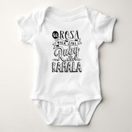Kamala Harris Girl power baby body kostym T Shirt