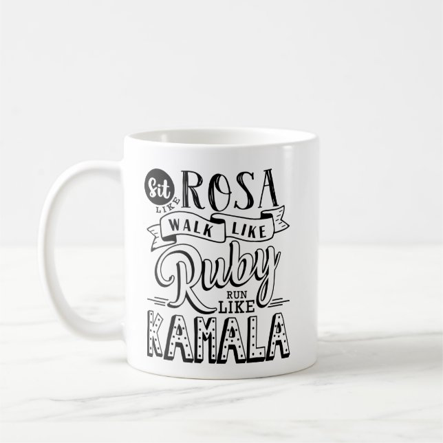 Kamala Harris Girl power mugg (Vänster)