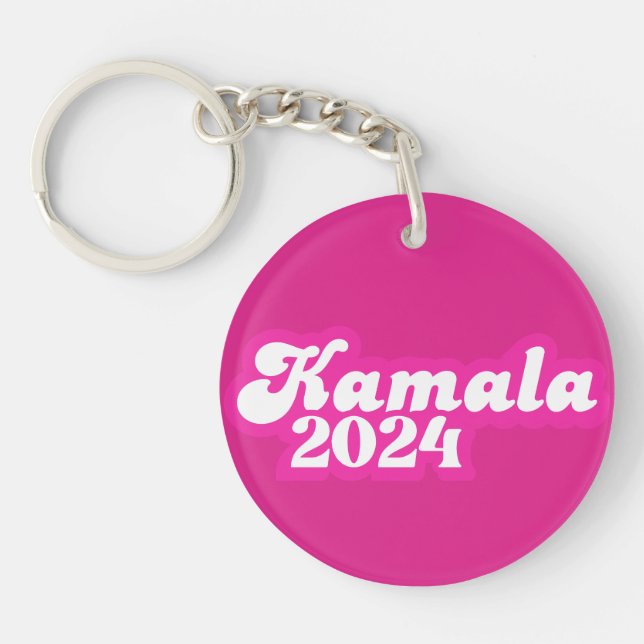 Kamala Harris girly Rosa Logotyp 2024 (Framsidan)