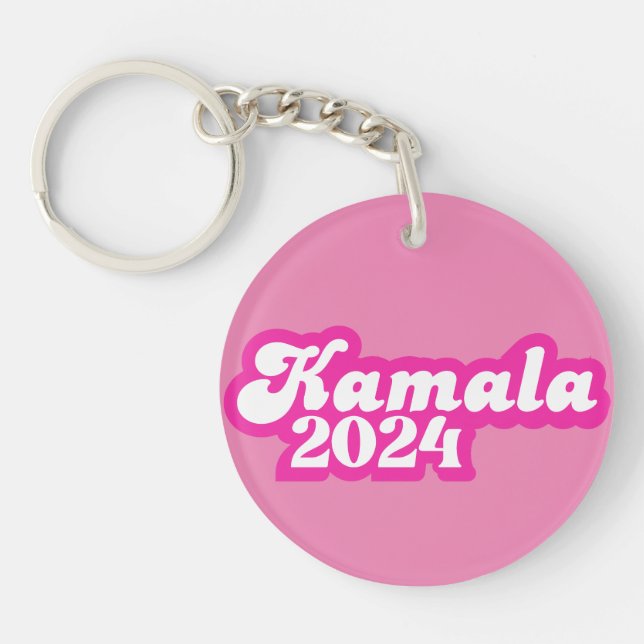 Kamala Harris girly Rosa Logotyp 2024 (Framsidan)