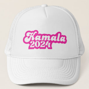 Kamala Harris girly Rosa Logotyp 2024 Keps