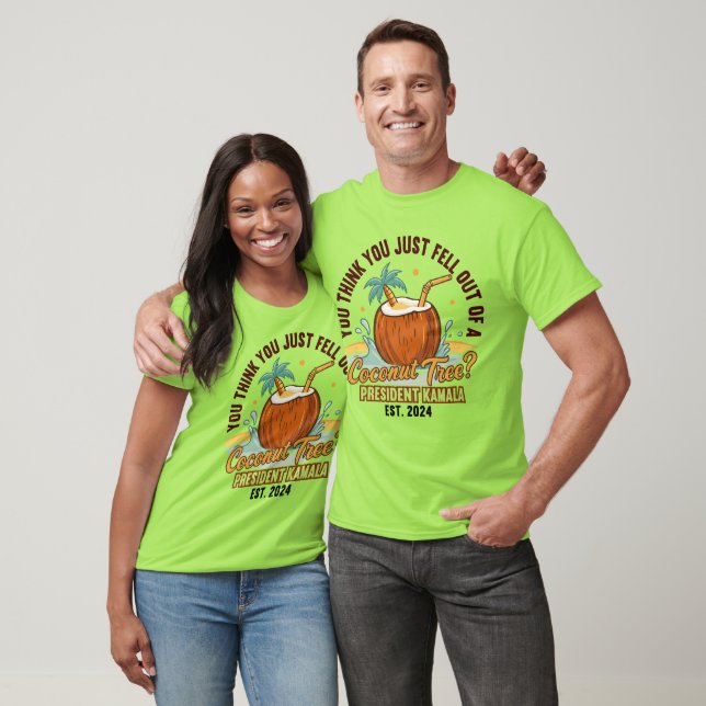 KAMALA HARRIS HANDFLATAN TRÄD COCONUT SHIRT 2 T (Unisex)