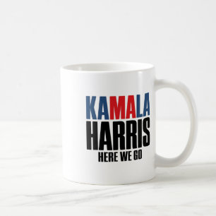 Kamala Harris här. Kamala För manar& Wom Kaffemugg