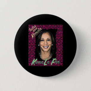 Kamala Harris Harris 2024 Kamala Harris för Pr Knapp