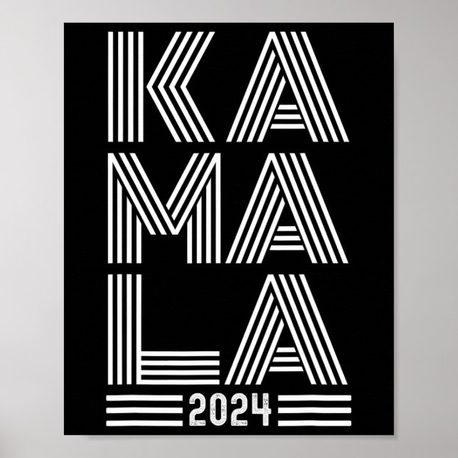 Kamala Harris Harris Wheimer Presidentval Poster (Framsidan)