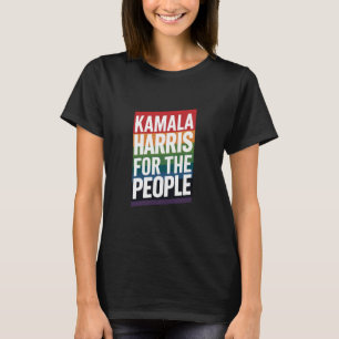 Kamala Harris HBTQ Homog Pride Lesbisk Roligt Pres T Shirt