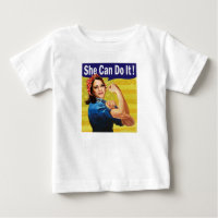Kamala Harris Hon Kan Göra Det Baby Fin Tröja