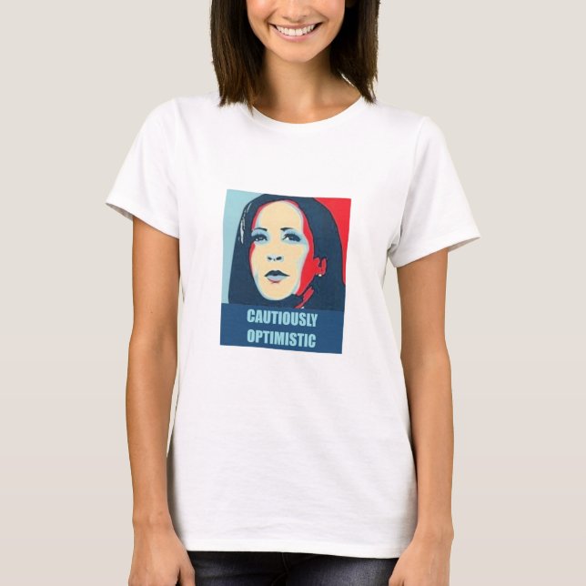 Kamala Harris - Hope is Dope T Shirt (Framsida)