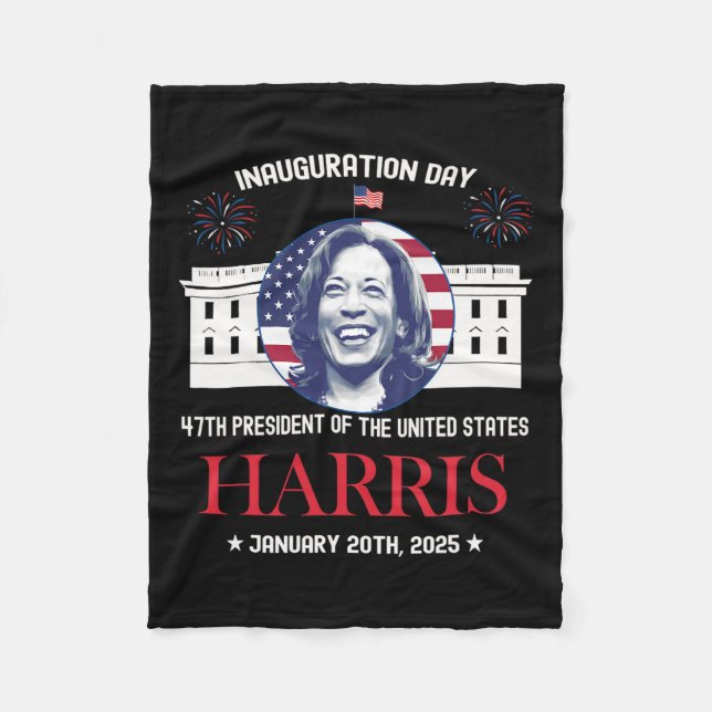 Kamala Harris Inauguration Day 2025, 47:e före Fleecefilt (Framsidan)