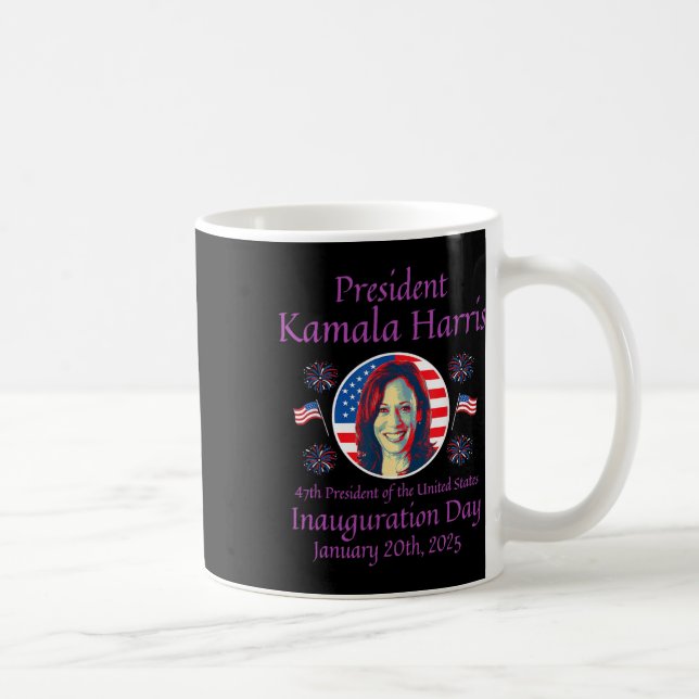Kamala Harris-installationen 2025 Memorabilia 1 Kaffemugg (Höger)