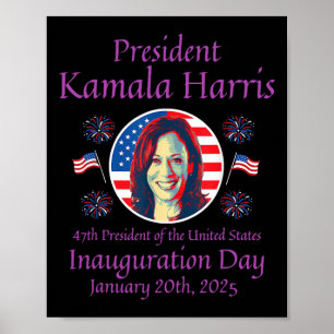 Kamala Harris-installationen 2025 Memorabilia 1 Poster