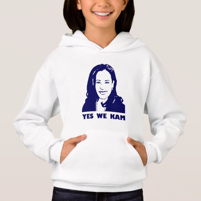 Kamala Harris - Ja, vi Kam Hoodie T Shirt (Framsida)