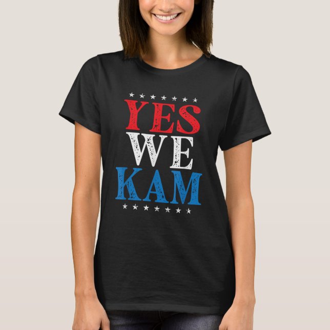 Kamala Harris - Ja, vi Kam T Shirt (Framsida)