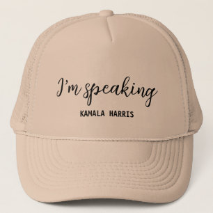 Kamala Harris Jag talar 2024 Keps