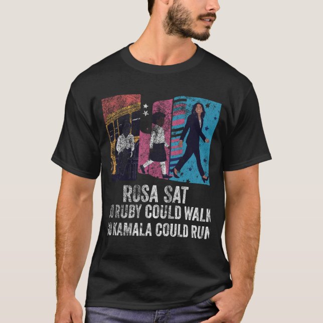 Kamala Harris Jag talar första female T Shirt (Framsida)