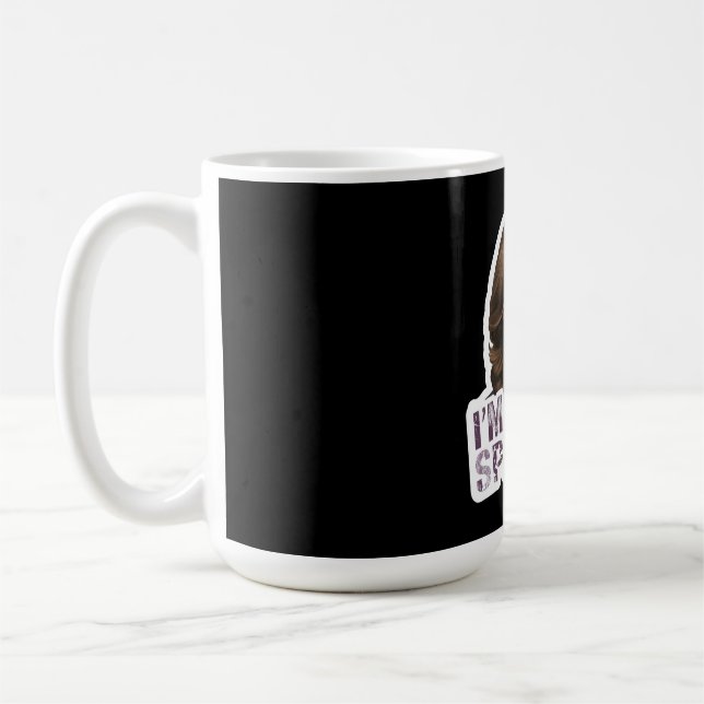 Kamala Harris jag talar, historisk debatt citat Kaffemugg (Vänster)