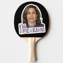 Kamala Harris jag talar, historisk debatt citat Pingisracket