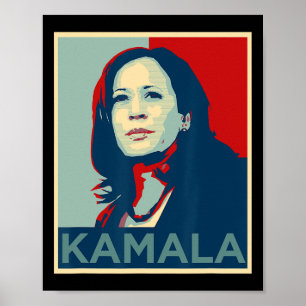 Kamala Harris Jag talar med Joe Biden 2020 Poster