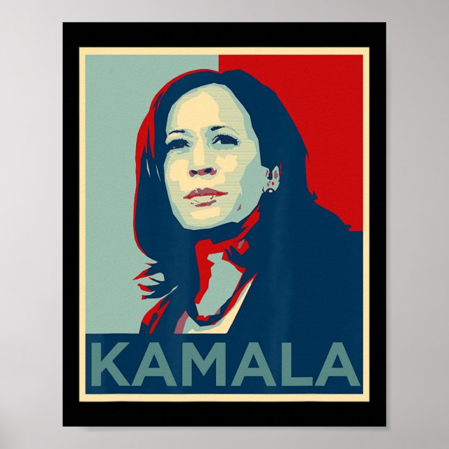 Kamala Harris Jag talar med Joe Biden 2020 Poster (Framsidan)